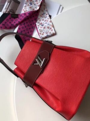 Louis Vuitton Replica Epi Leather Bucket Bag M55188 Red 2018