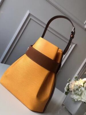 Louis Vuitton Replica Epi Leather Bucket Bag M55188 Yellow 2018