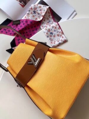 Louis Vuitton Replica Epi Leather Bucket Bag M55188 Yellow 2018