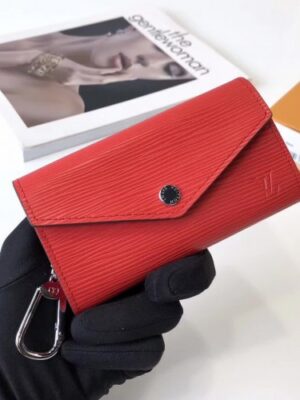 Louis Vuitton Replica Epi Leather Key Pouch M56247 Couquelicot