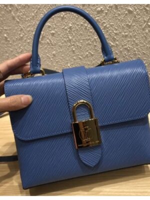 Louis Vuitton Replica Epi Leather Locky BB Bag M53159 Bleu Jean 2019