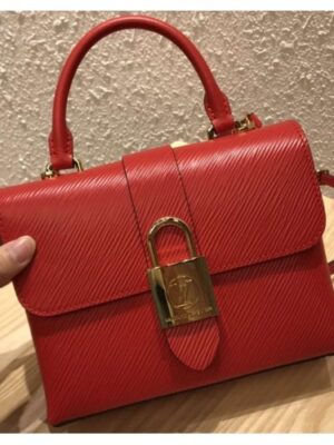 Louis Vuitton Replica Epi Leather Locky BB Bag M53239 Coquelicot 2019