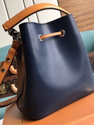 Louis Vuitton Replica Epi Leather NeoNoe BB Bucket Bag M53610 Indigo