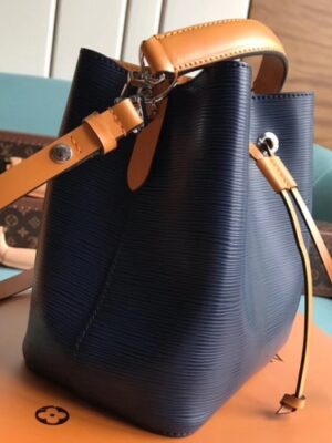 Louis Vuitton Replica Epi Leather NeoNoe BB Bucket Bag M53610 Indigo