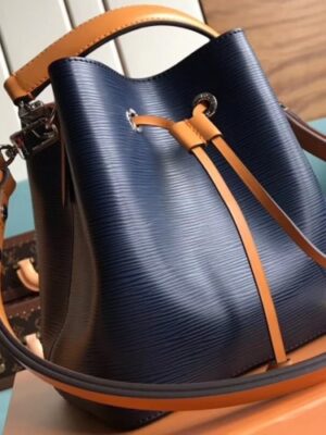 Louis Vuitton Replica Epi Leather NeoNoe BB Bucket Bag M53610 Indigo