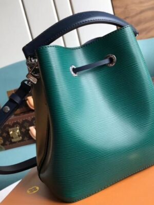 Louis Vuitton Replica Epi Leather NeoNoe BB Bucket Bag M53612 Green