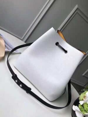 Louis Vuitton Replica Epi Leather NeoNoe Bag M53371 White 2018