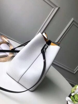 Louis Vuitton Replica Epi Leather NeoNoe Bag M53371 White 2018