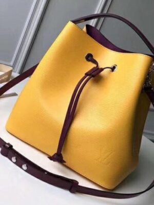 Louis Vuitton Replica Epi Leather NeoNoe Bag M54369 Yellow 2018