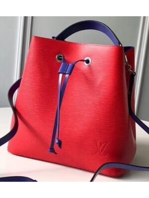 Louis Vuitton Replica Epi Leather NeoNoe Bucket Bag M54365 Coquelicot