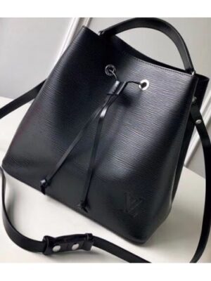 Louis Vuitton Replica Epi Leather NeoNoe Bucket Bag M54366 Black