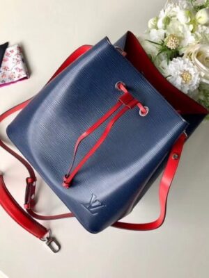 Louis Vuitton Replica Epi Leather NeoNoe Bucket Bag M54367 Indigo