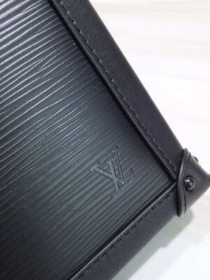 Louis Vuitton Replica Epi Leather Pochette Trunk Verticale Bag M67871 Black 2019