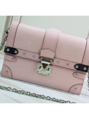 Louis Vuitton Replica Epi Leather Trunk Chain Wallet M67508 Rose Ballerine 2019