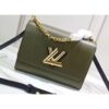 Louis Vuitton Replica Epi Leather Twist MM Bag M53597 Khaki 2019