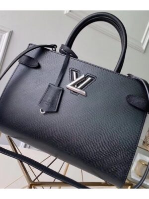 Louis Vuitton Replica Epi Leather Twist Tote Bag M54810 Black