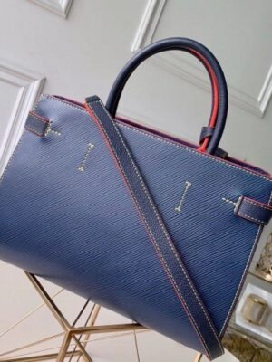 Louis Vuitton Replica Epi Leather Twist Tote Bag M54980 Indigo