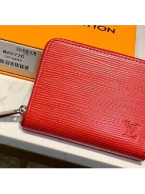 Louis Vuitton Replica Epi Leather Zippy Coin Purse M60720 Coquelicot