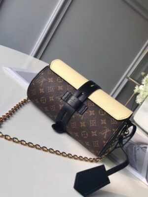 Louis Vuitton Replica Epi Leather and Monogram Canvas Glasses Case Bag M44158 Banane 2018