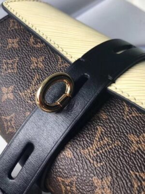 Louis Vuitton Replica Epi Leather and Monogram Canvas Glasses Case Bag M44158 Banane 2018