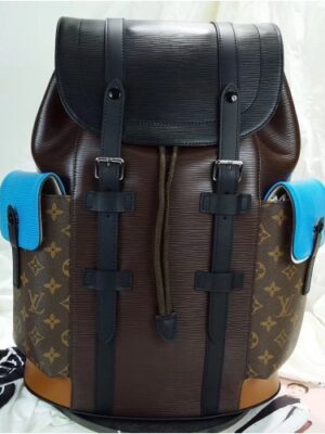 Louis Vuitton Replica Epi Patchwork Christopher PM Backpack Bag M51458 Monogram Canvas