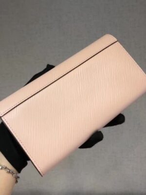 Louis Vuitton Replica Epi leather Twist Wallet M61178 Pink