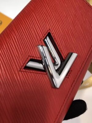 Louis Vuitton Replica Epi leather Twist Wallet M61179 Red