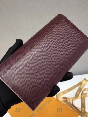 Louis Vuitton Replica Epi leather Twist Wallet M64325 Burgundy