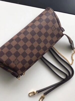 Louis Vuitton Replica Eva Clutch N55213 Damier Ebene Canvas 2017