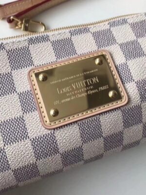 Louis Vuitton Replica Eva Clutch N55214 Damier Azur Canvas 2017