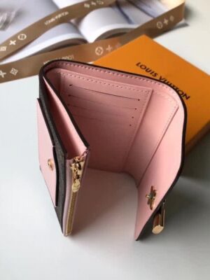 Louis Vuitton Replica FLOWER COMPACT WALLET M62567 PINK 2018