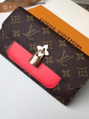 Louis Vuitton Replica FLOWER LONG WALLET M62566 Coquelicot 2018