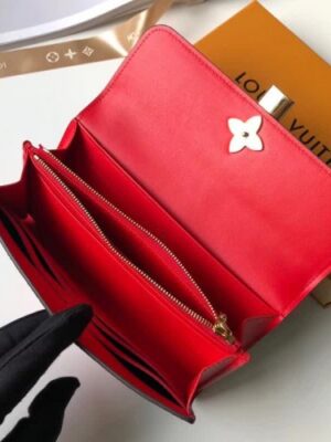 Louis Vuitton Replica FLOWER LONG WALLET M62566 Coquelicot 2018