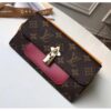 Louis Vuitton Replica FLOWER LONG WALLET M62566 FUCHSIA 2018