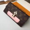 Louis Vuitton Replica FLOWER LONG WALLET M62566 PINK 2018