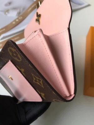 Louis Vuitton Replica FLOWER LONG WALLET M62566 PINK 2018