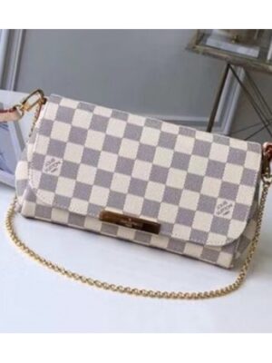 Louis Vuitton Replica Favorite PM in Damier Azur Canvas N41277 2018