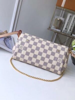 Louis Vuitton Replica Favorite PM in Damier Azur Canvas N41277 2018