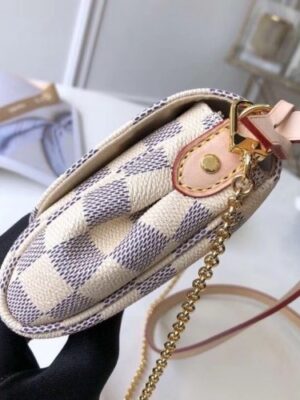 Louis Vuitton Replica Favorite PM in Damier Azur Canvas N41277 2018