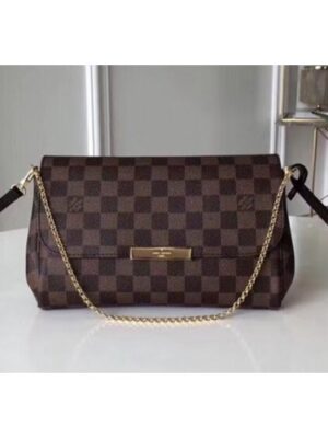 Louis Vuitton Replica Favorite PM in Damier Ebene Canvas N41276 2018