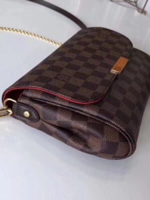 Louis Vuitton Replica Favorite PM in Damier Ebene Canvas N41276 2018