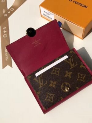 Louis Vuitton Replica Flore Compact Wallet in Monogram Canvas M64588 Fuchsia