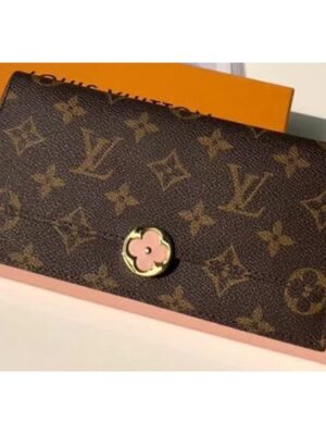 Louis Vuitton Replica Flore Wallet in Monogram Canvas M64585 Pink