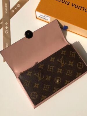 Louis Vuitton Replica Flore Wallet in Monogram Canvas M64585 Pink