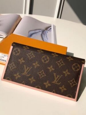 Louis Vuitton Replica Flore Wallet in Monogram Canvas M64585 Pink