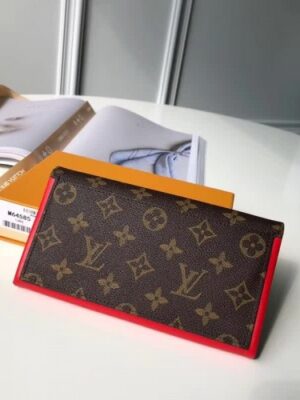 Louis Vuitton Replica Flore Wallet in Monogram Canvas M64585 Red