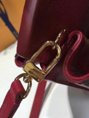 Louis Vuitton Replica Florinem 42270 Monogram Canvas and Leather Dark Red 2017(1c108-711306)