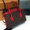 Louis Vuitton Replica Florinem 42270 Monogram Canvas and Leather Red 2017(1c018-71306)