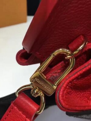 Louis Vuitton Replica Florinem 42270 Monogram Canvas and Leather Red 2017(1c018-71306)