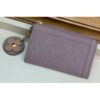 Louis Vuitton Replica Flower Monogram Empreinte Zipped Card Holder M68338 Vison 2019